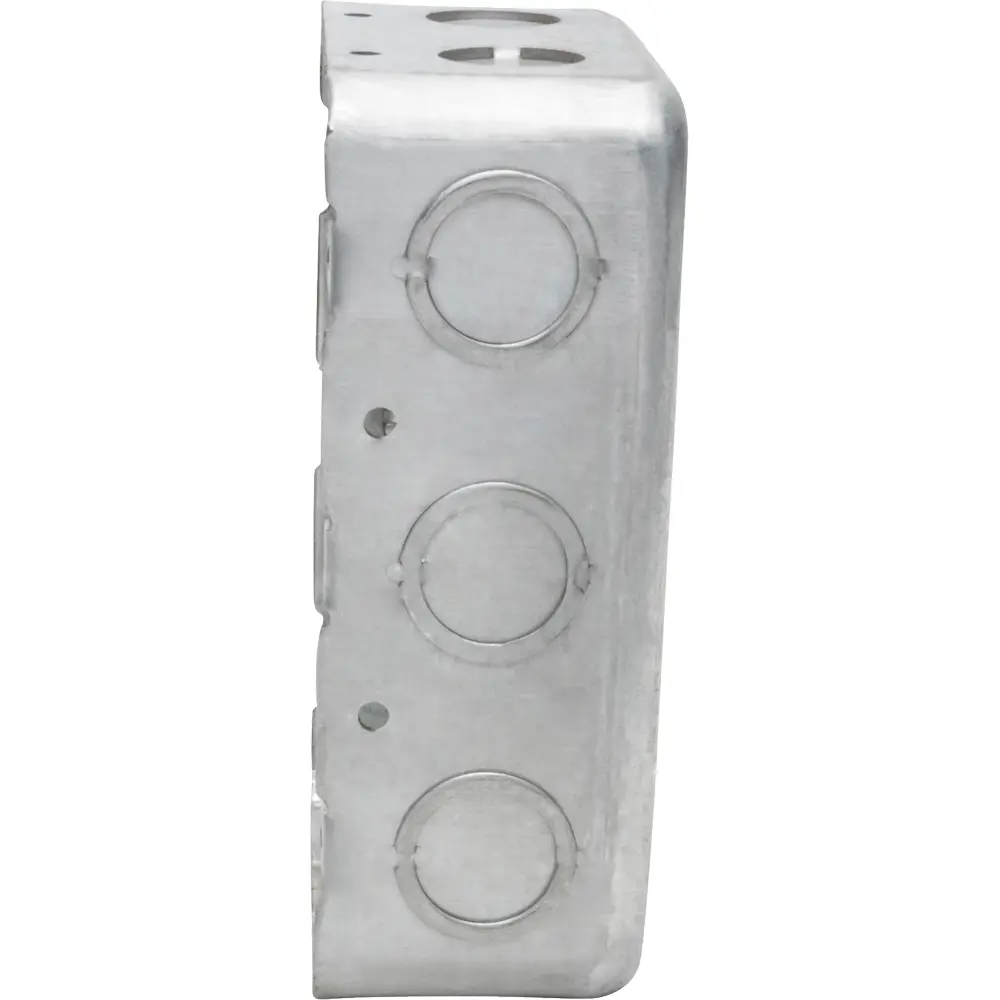 3-Gang Drawn Multi-Gang Handy Box, 2-1/8" Deep 3 3-Gang Drawn Multi-Gang Handy Box, 2-1/8" Deep