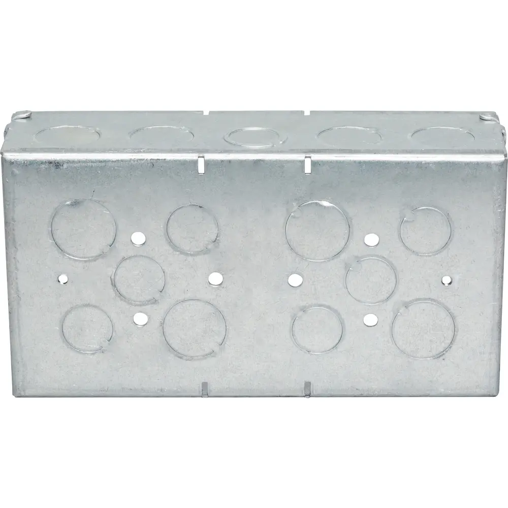 3-Gang Welded Box, 2-1/2" Deep