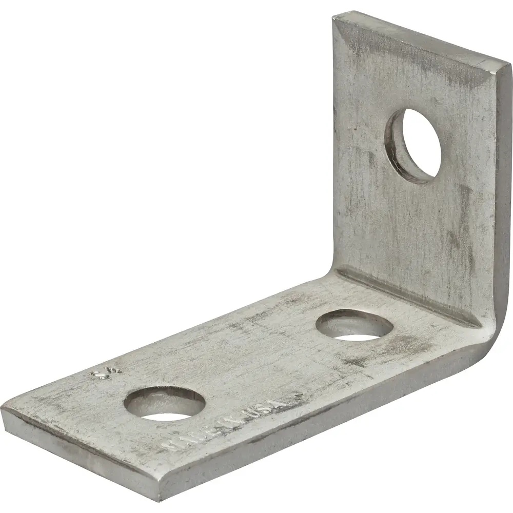 3-Hole 3-Way Corner Angle Bracket, 304 Stainless Steel