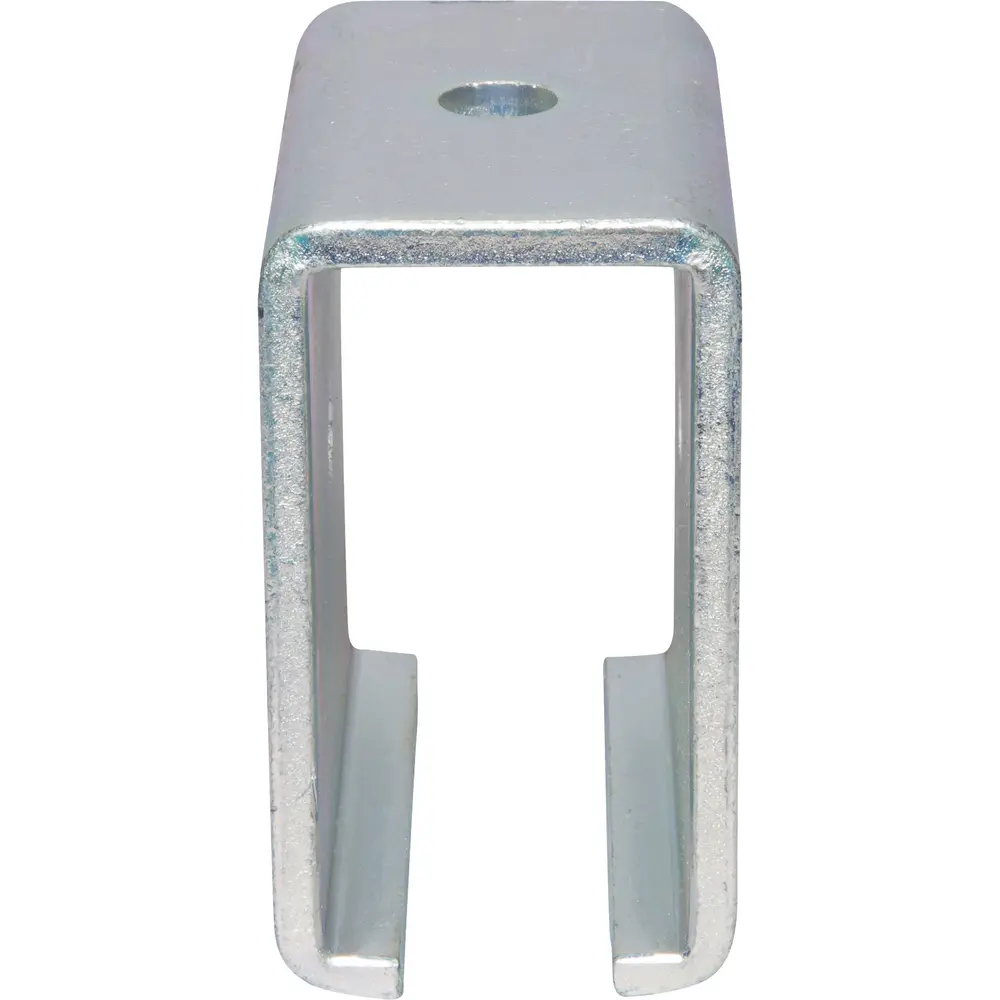 3-Hole U-Fitting Trolley Support, Heavy-Duty, Electrogalvanized