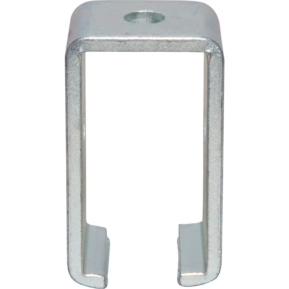 3-Hole U-Fitting Trolley Support, Standard, Electrogalvanized 1 3-Hole U-Fitting Trolley Support, Standard, Electrogalvanized