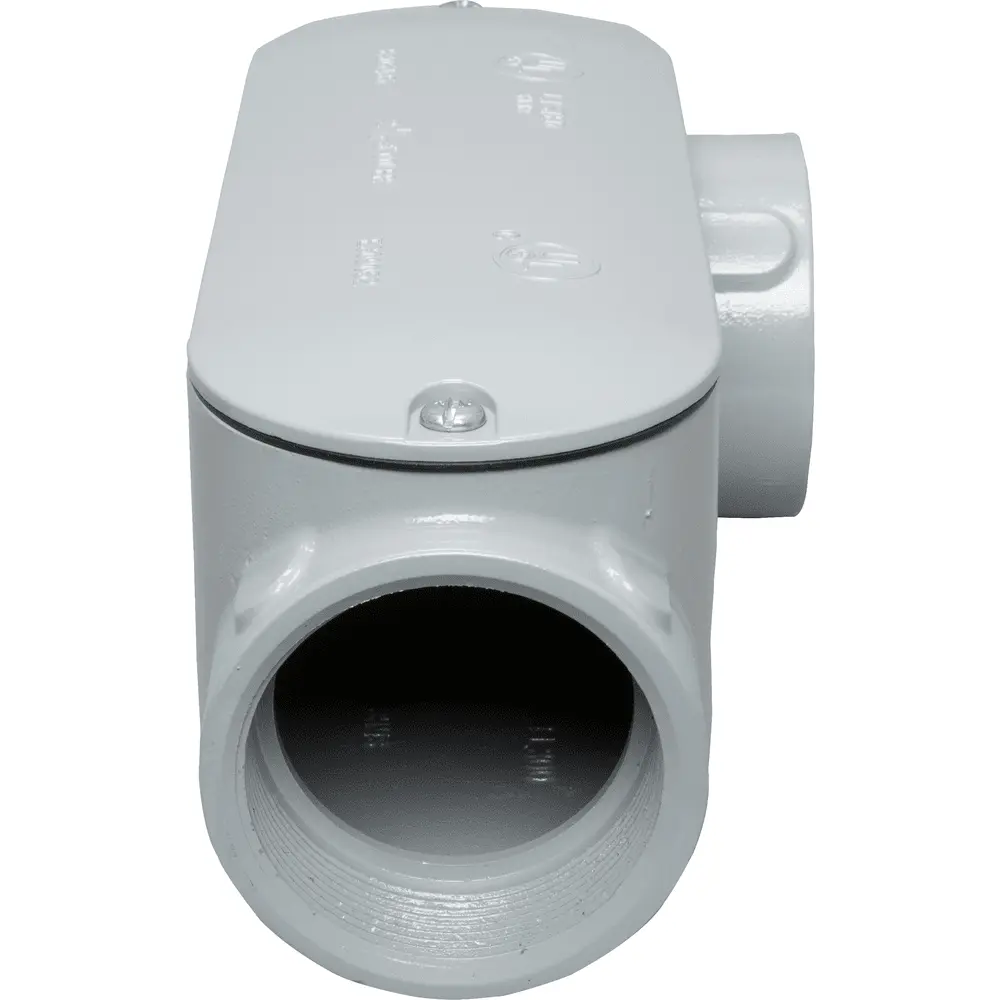 3 in. LL, Conduit w/ Cover & Gasket, Aluminum 2 3 in. LL, Conduit w/ Cover & Gasket, Aluminum