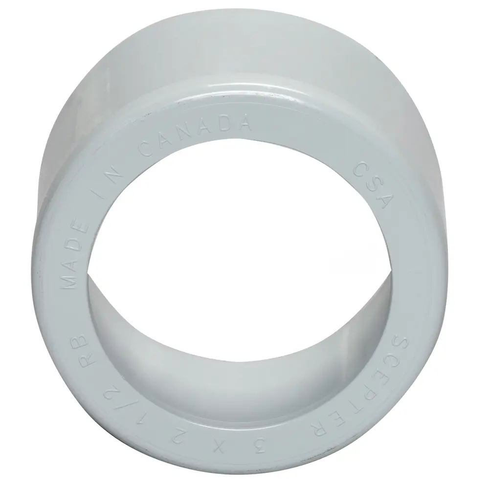 3 in. x 2-1/2 in. PVC Reducer 1 3 in. x 2-1/2 in. PVC Reducer