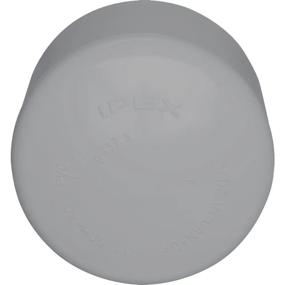 3" PVC End Caps