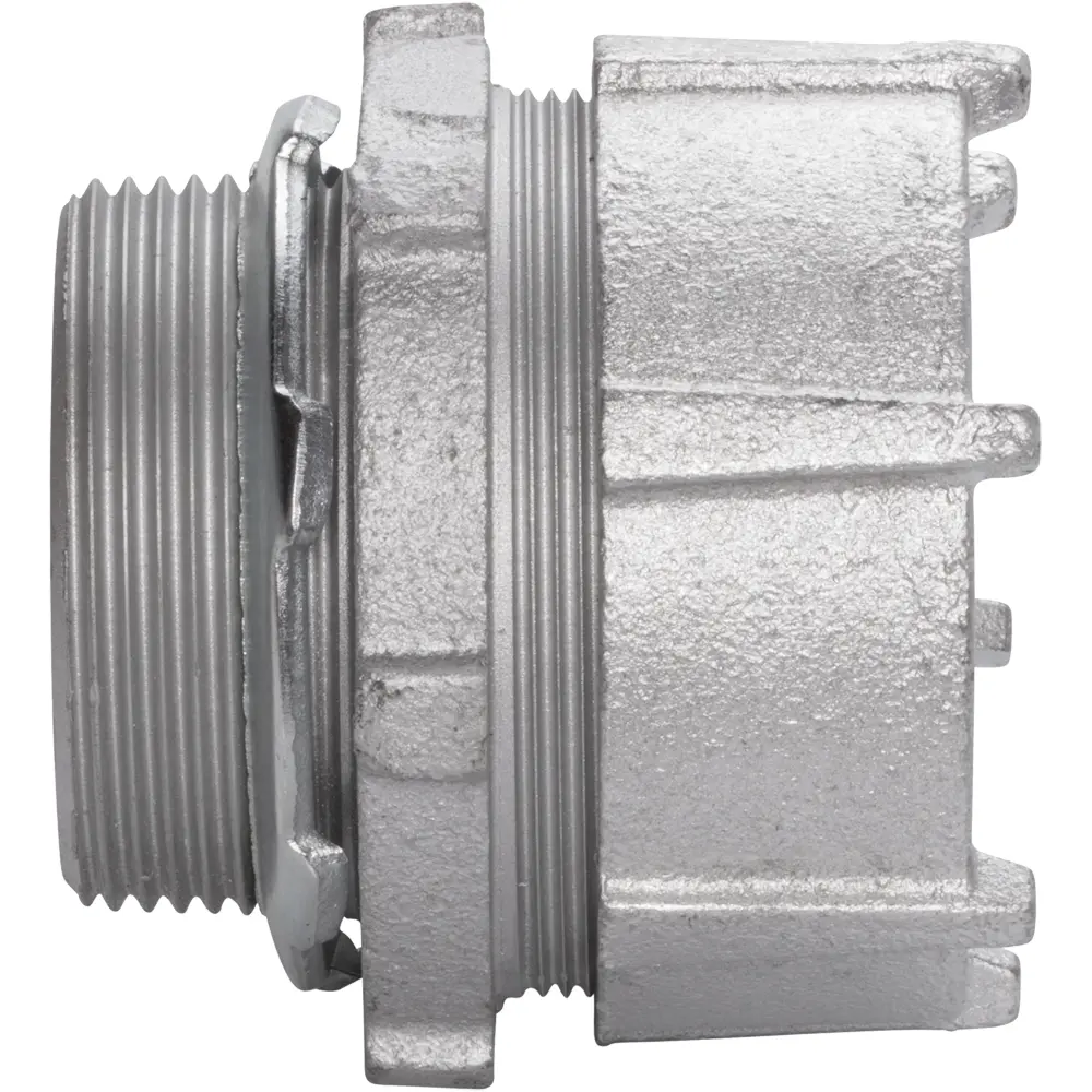 3" Rigid Compression Connector, Malleable Iron 2 3" Rigid Compression Connector, Malleable Iron