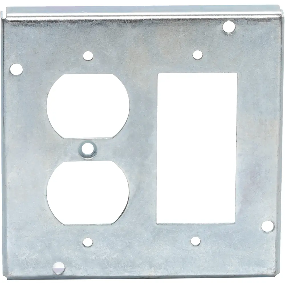 4-11/16" Industrial Cover, 1/2" Raised, Duplex Receptacle/GFCI