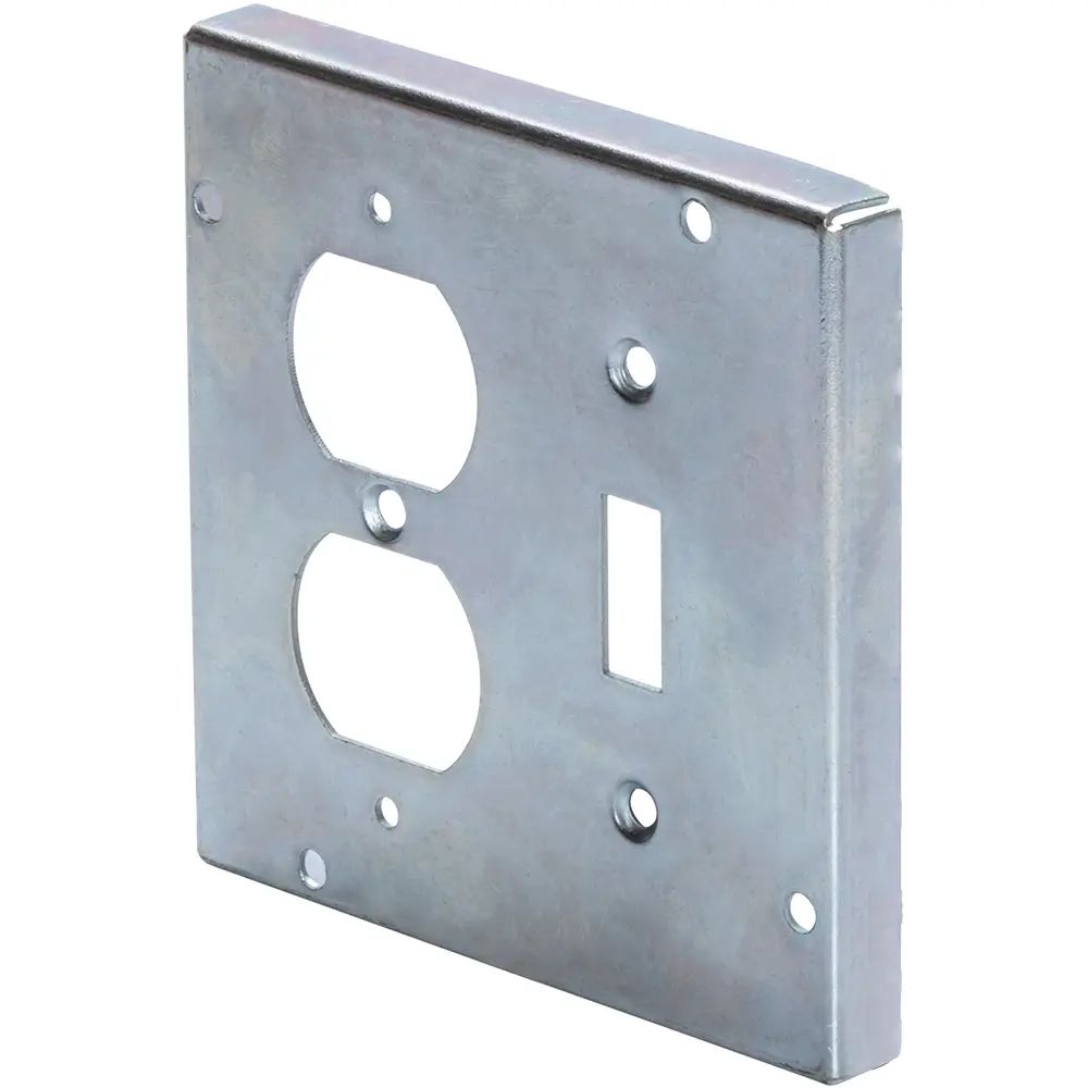 4-11/16" Industrial Cover, 1/2" Raised, Toggle/Duplex Receptacle