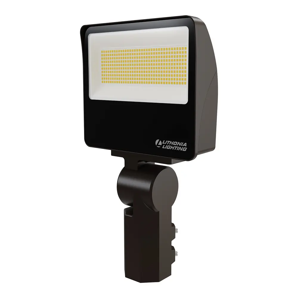 LED Adjustable Switchable Photocell Flood Light, 8500/10500/14000 Lumens, 120-347 VAC