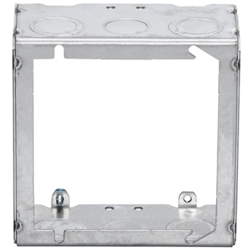 4-11/16 Square Box Extension w/ KO, 2-1/8" Deep