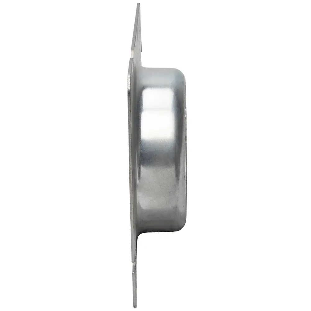 4-11/16" Square to Round Cover, 1" Raised, Open, Ears (2) 3/4" O.C.