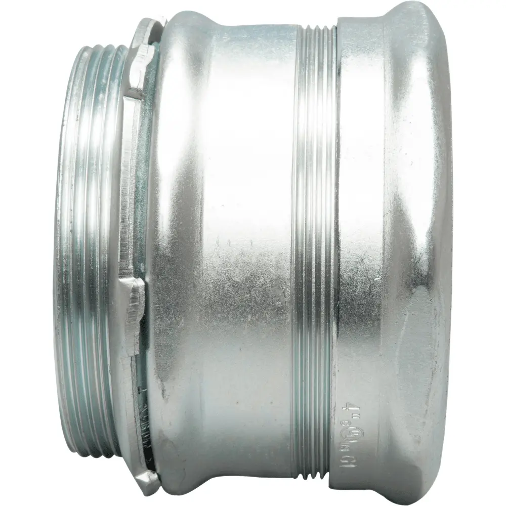 4" EMT Steel Compression Connector