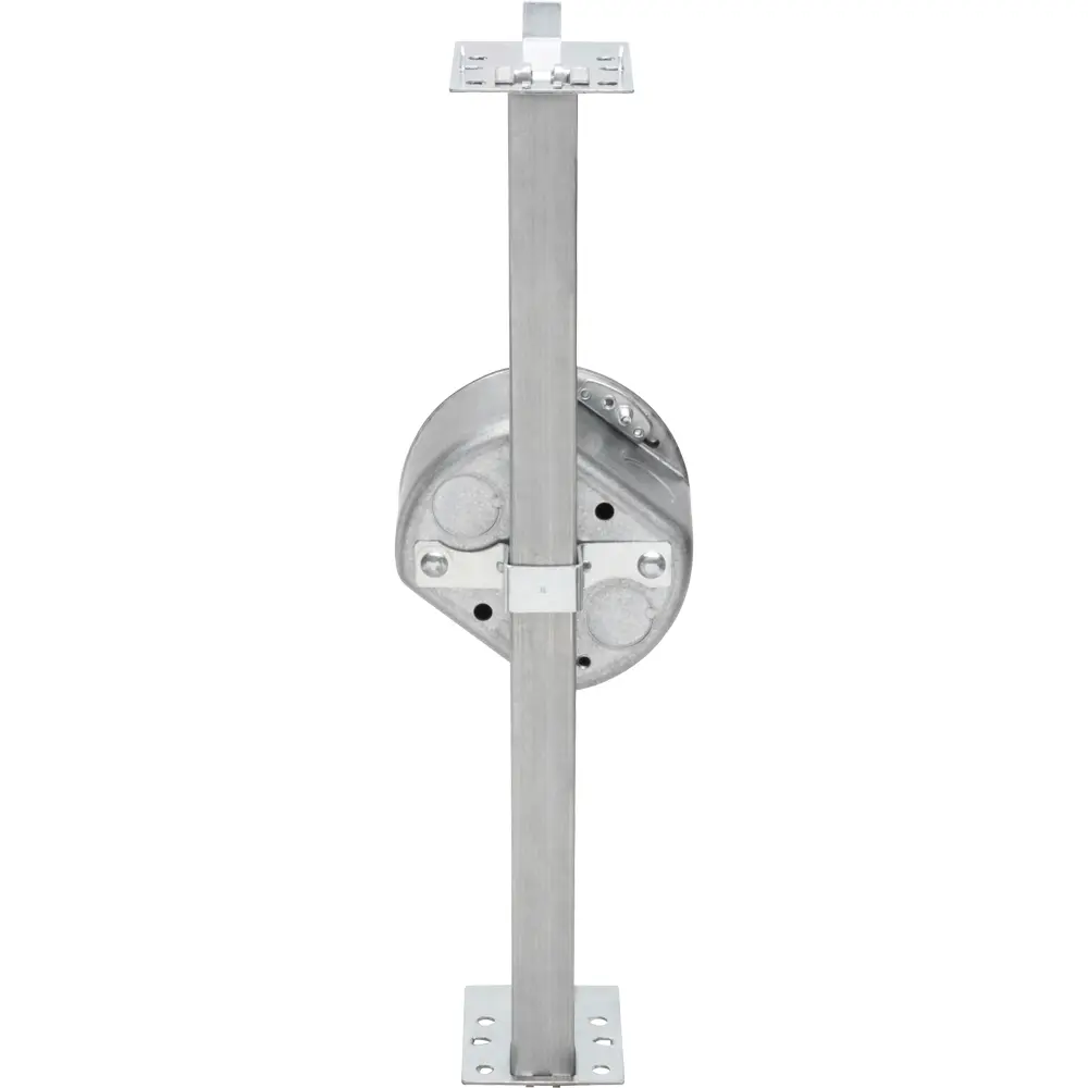 4" Fan Support Deep Box w/ New Work Bar Hanger, 2-1/8" Deep
