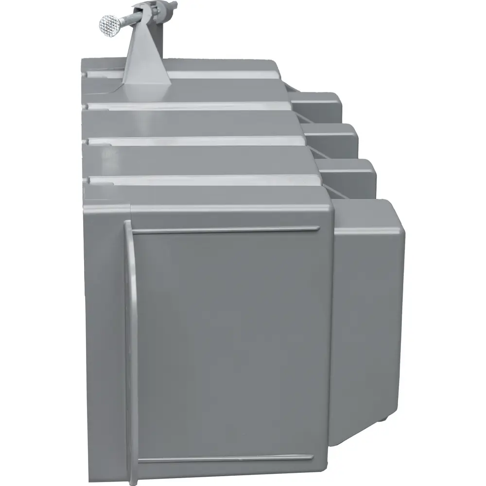 4-Gang Plastic Switch Box, Nail-On, 87 Cu. In. 3 4-Gang Plastic Switch Box, Nail-On, 87 Cu. In.