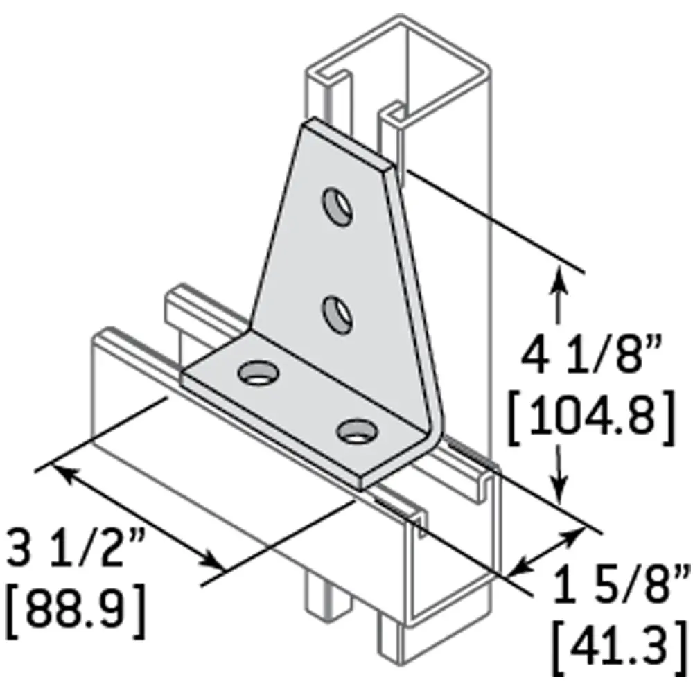 4-Hole Angle Bracket 1 4-Hole Angle Bracket