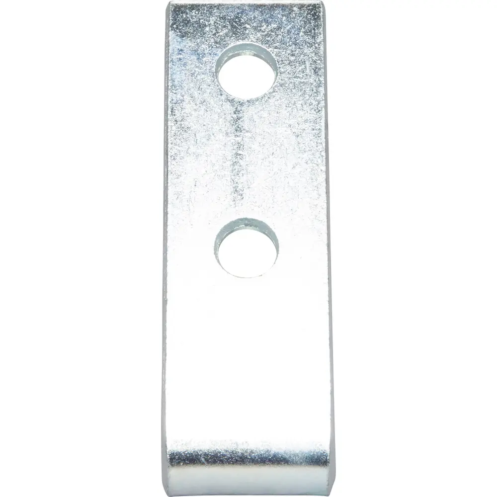 4-Hole Closed 45° Corner Angle Bracket, Electro-Galvanized