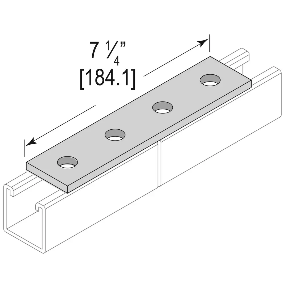 4-Hole Flat Plate
