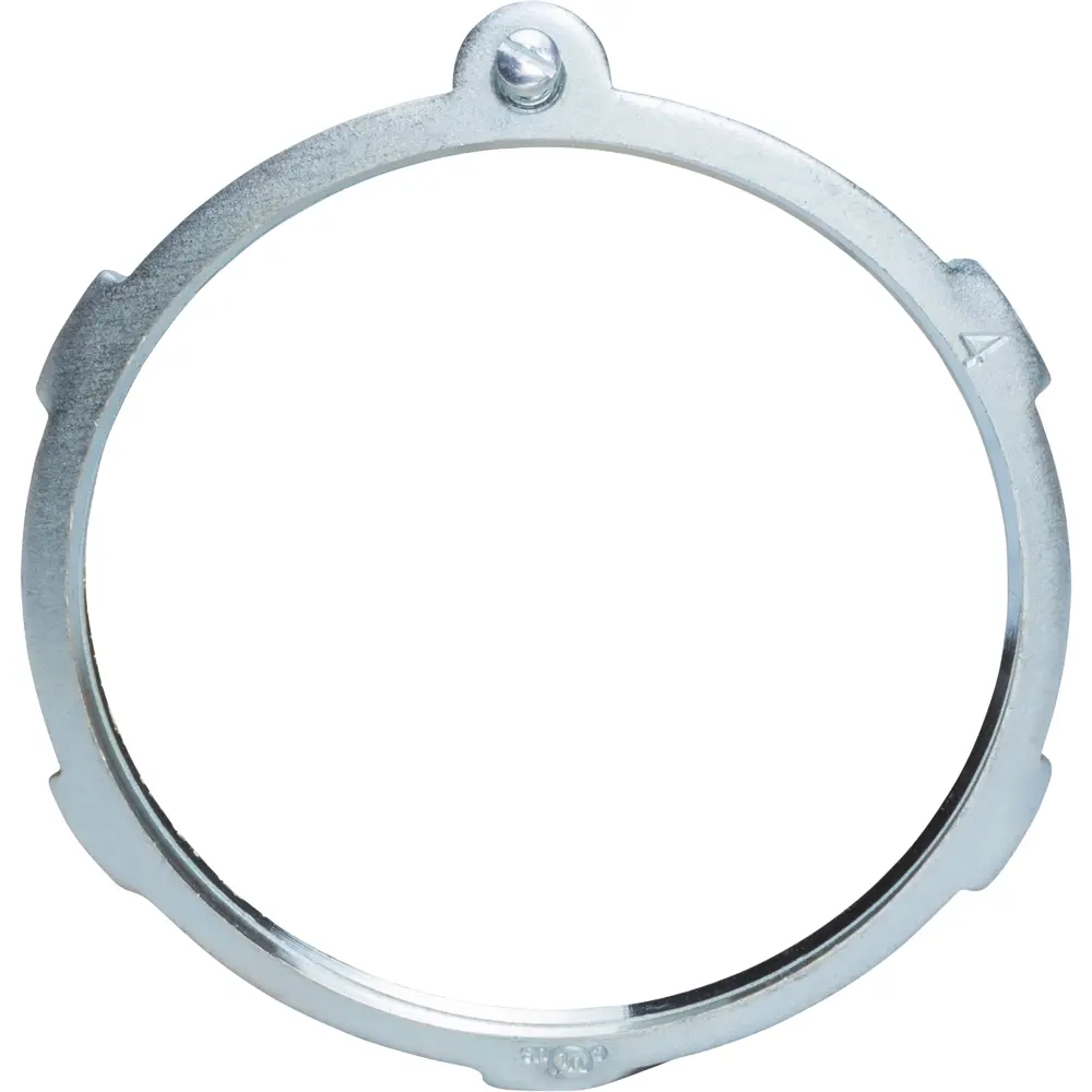 4 in. Steel Bonding Locknut 2 4 in. Steel Bonding Locknut