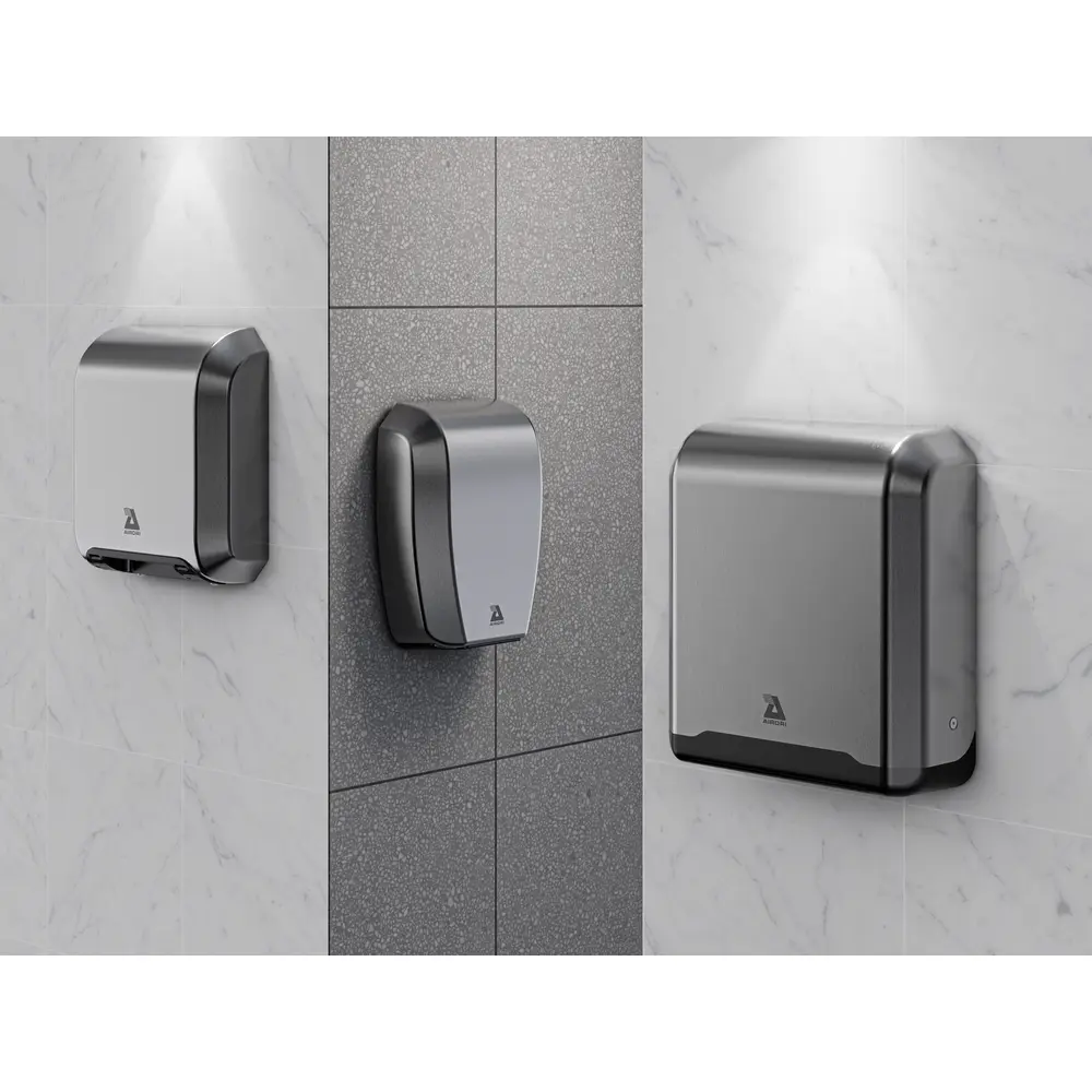 ComfortDRI Hand Dryer, 115 VAC, Brushed Stainless Steel