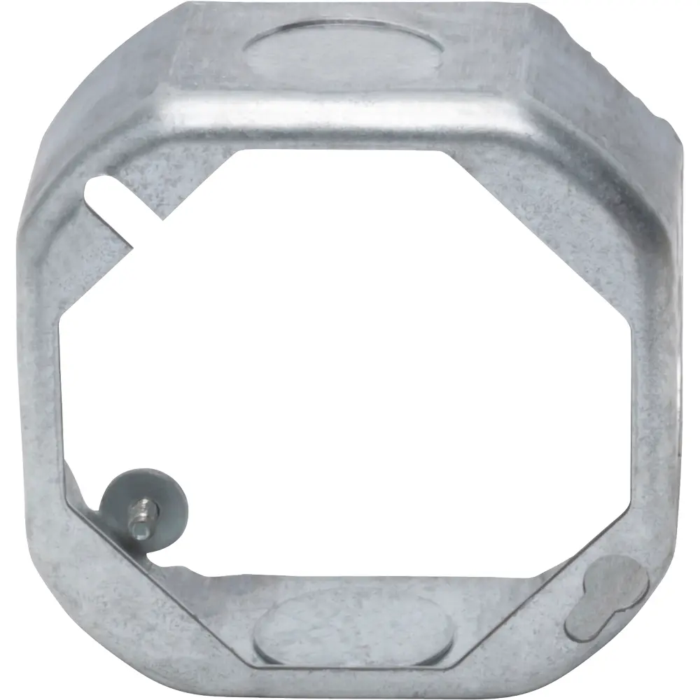 4 Octagon Box w/ 1/2" & 3/4" KO, 1-1/2" Deep