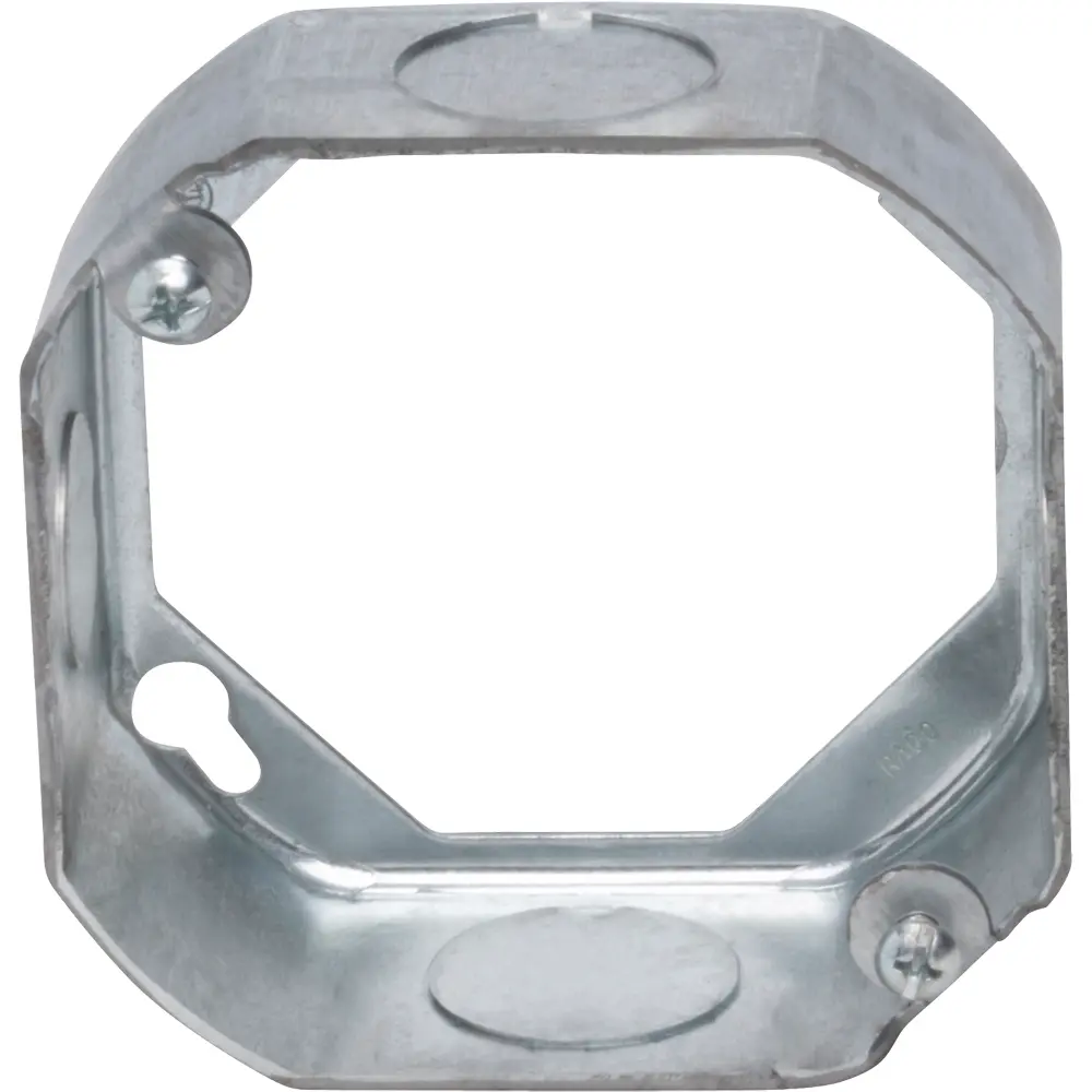 4 Octagon Box w/ 1/2" & 3/4" KO, 1-1/2" Deep