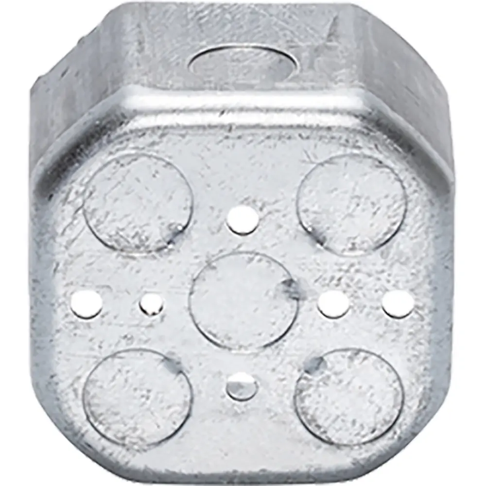 4" Octagon Box Welded, 1/2", 3/4" KO's, 1-1/2" Deep 1 4" Octagon Box Welded, 1/2", 3/4" KO's, 1-1/2" Deep