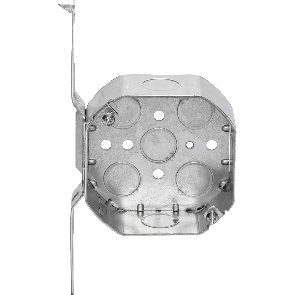 4" Octagon Box Welded, Flush, 1/2", 3/4" MKO's, 1-1/2" Deep 2 4" Octagon Box Welded, Flush, 1/2", 3/4" MKO's, 1-1/2" Deep