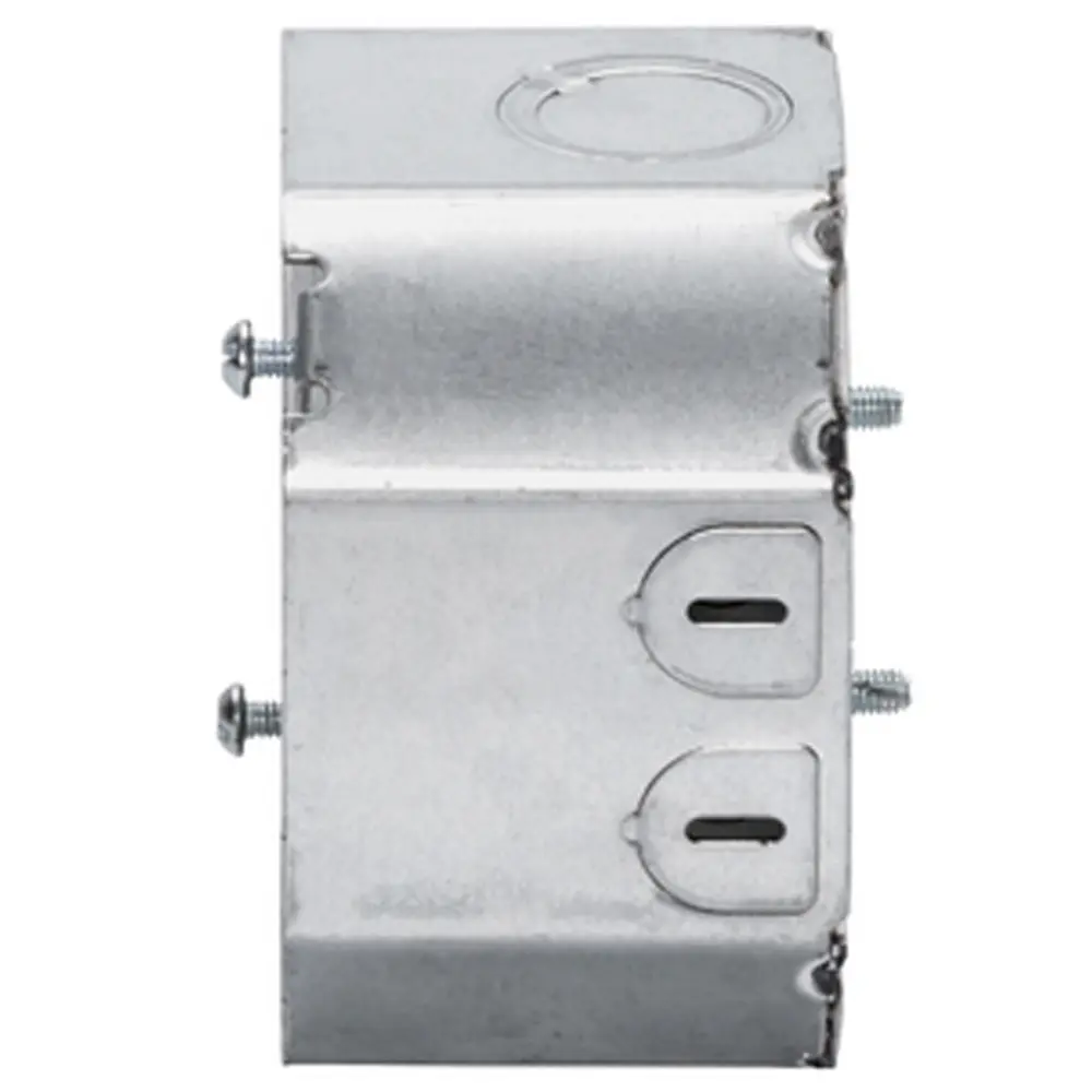 4" Octagon Box Welded w/ BX/MC Clamps, 1/2" KO's, 2-1/8" Deep