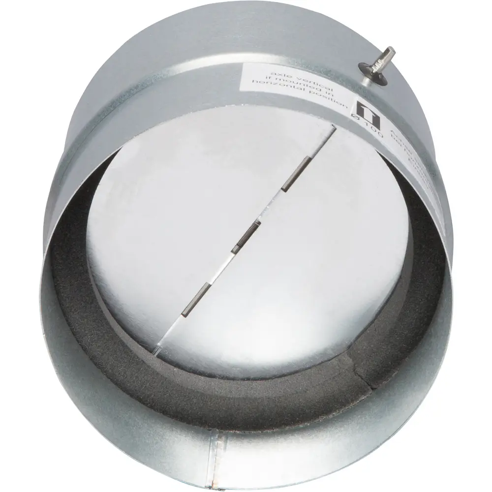 4" Round Metal Backdraft Damper