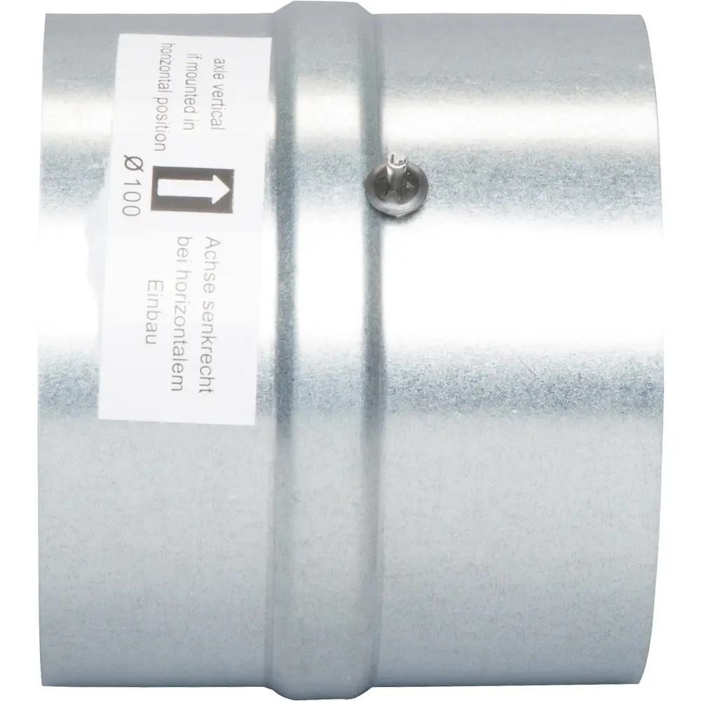 4" Round Metal Backdraft Damper