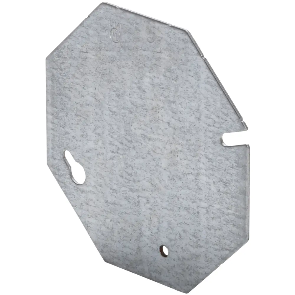 4" Octagon Ring Cover Flat, Blank