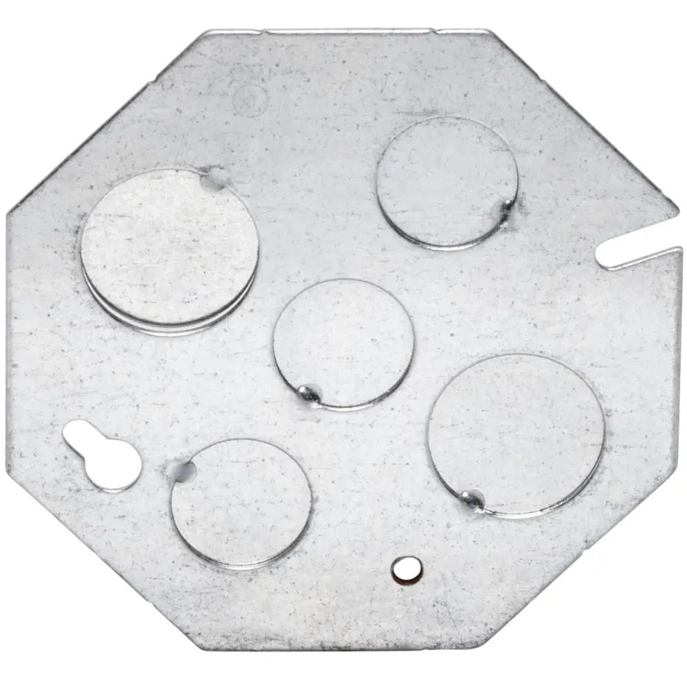 4" Octagon Ring Cover Flat