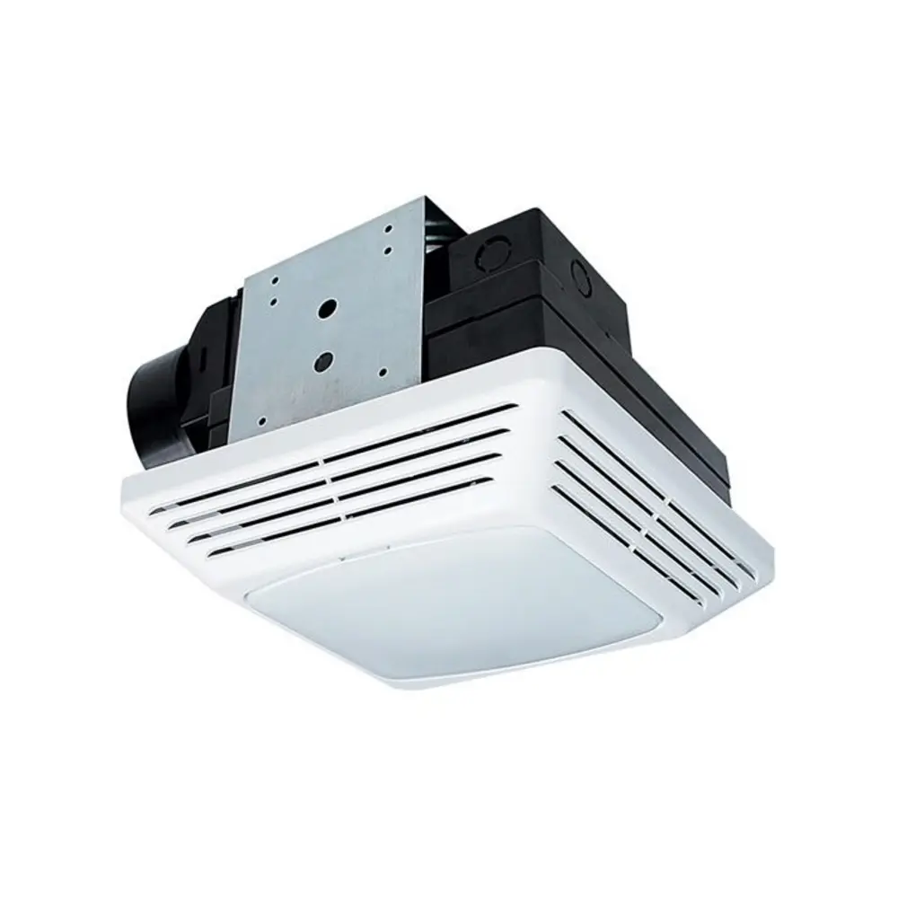 Energy Star Certified Snap-In Exhaust Fan with LED Light, Motor/Blade/Grill, 70 CFM at 2 Sones