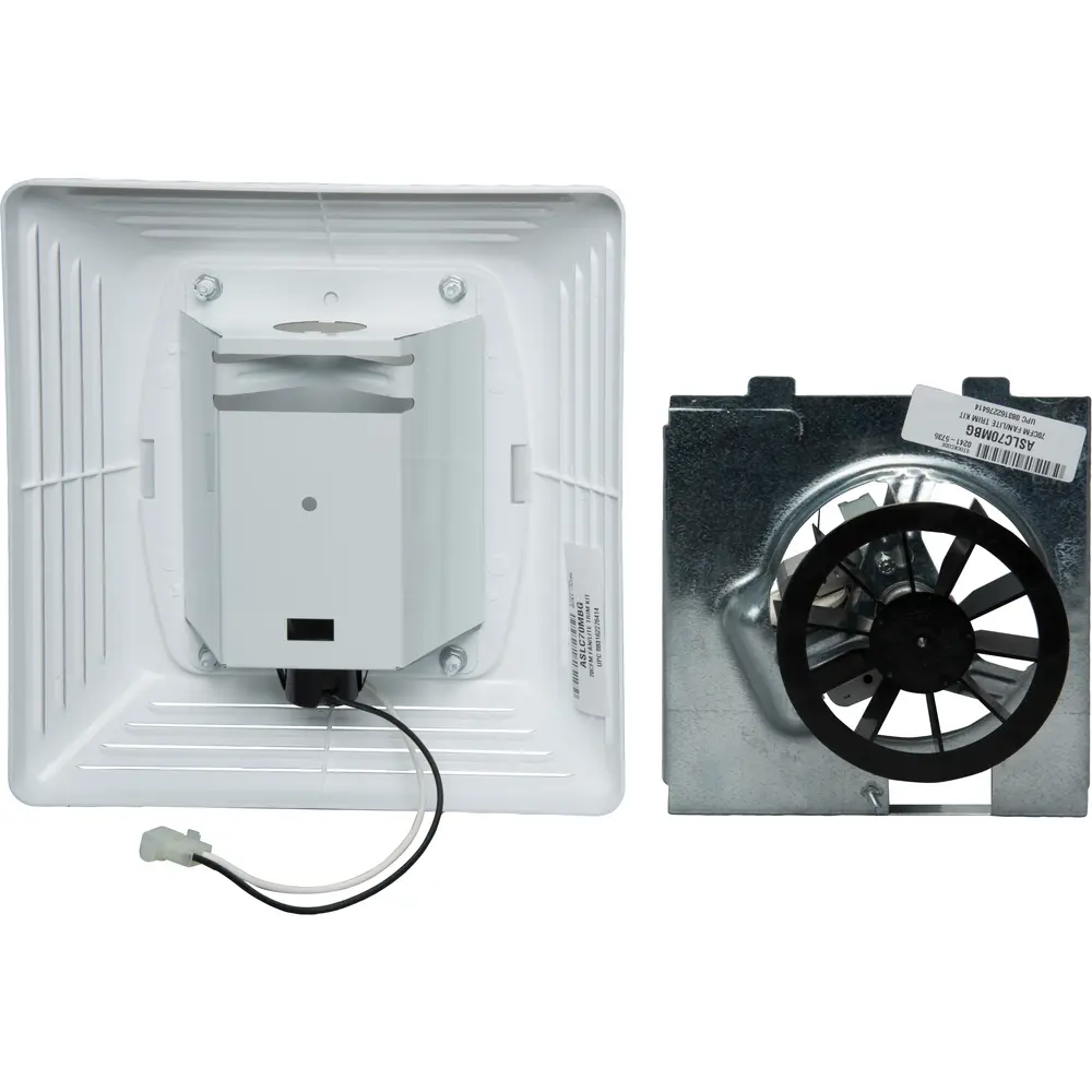 Exhaust Fan With Light 70 CFM/5.5 Sones @ 0.10" SP.