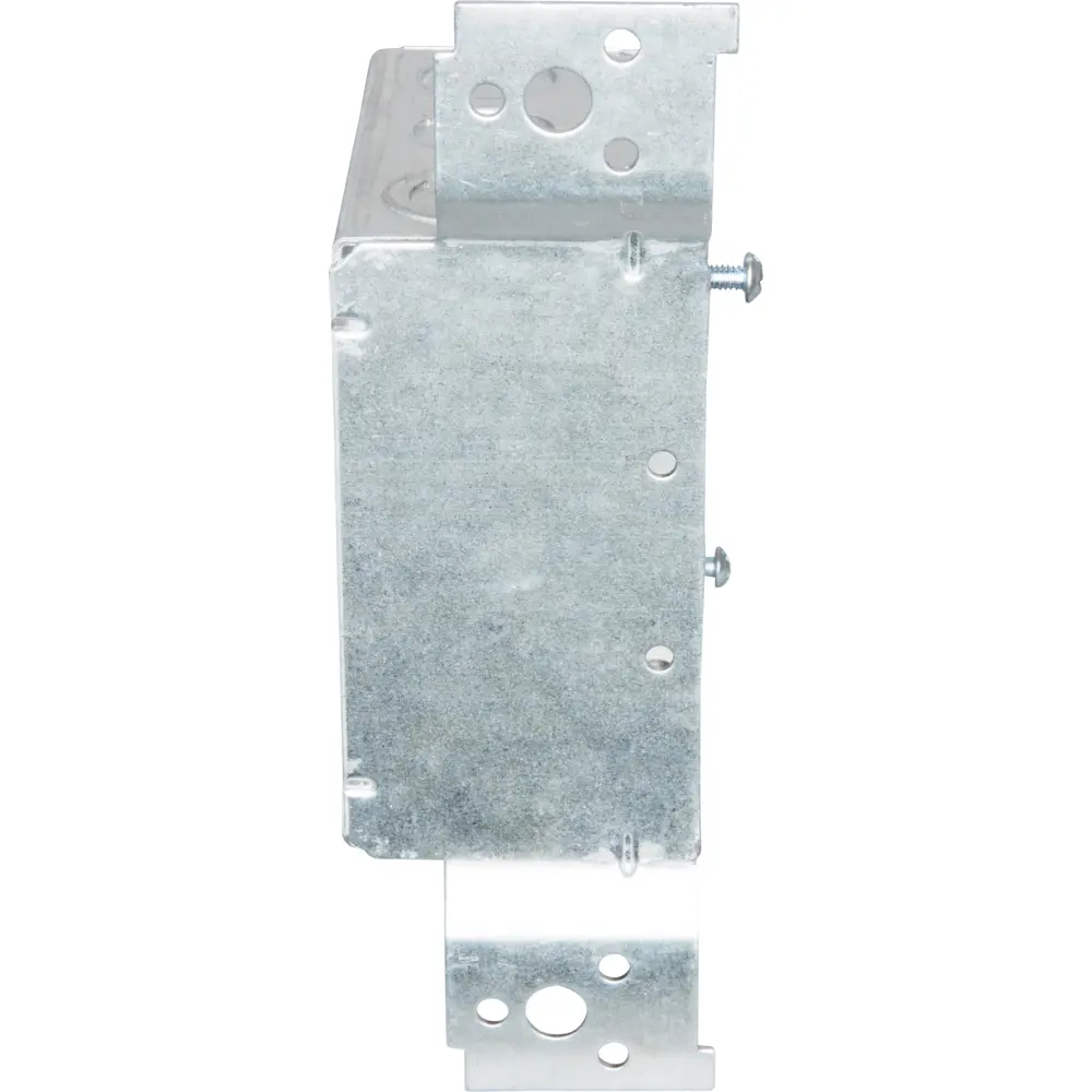4" Square Box w/ MKO, Flush Bracket, 1/2" MKO's, 2-1/8" Deep