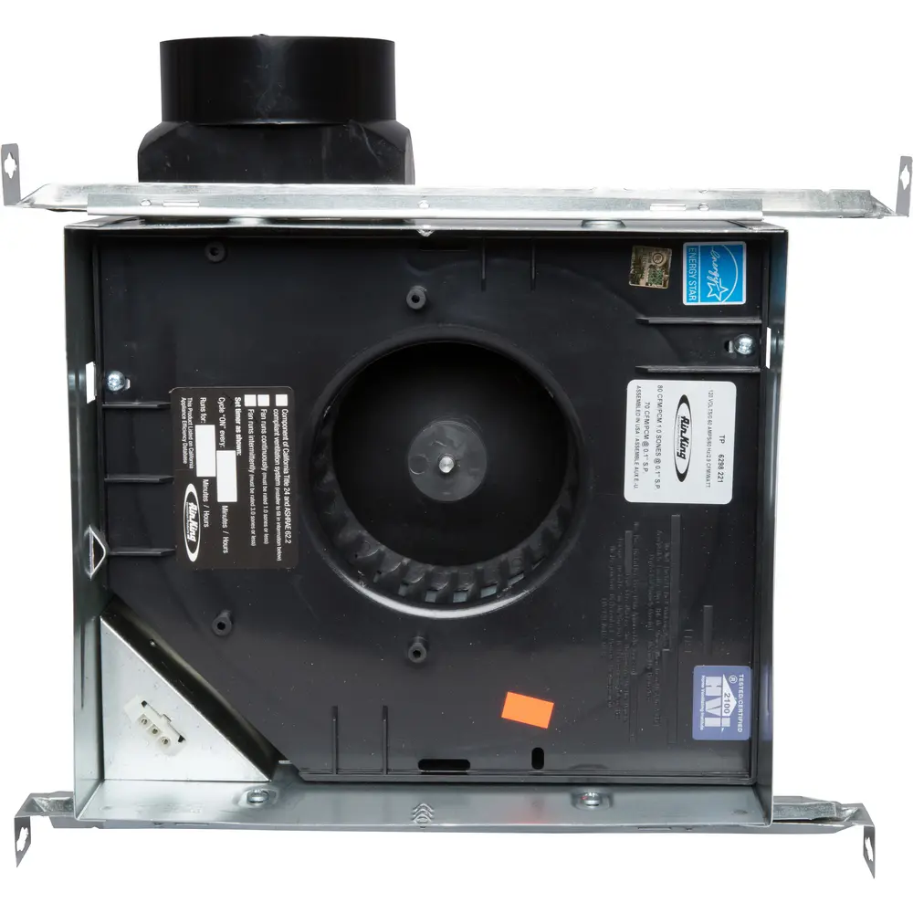 Quiet Exhaust Fan, 80 CFM, 25.9W