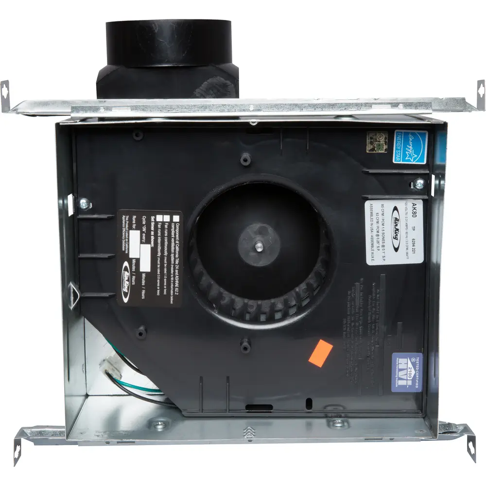 Quiet Exhaust Fan, 80 CFM, 28.1W 3 Quiet Exhaust Fan, 80 CFM, 28.1W