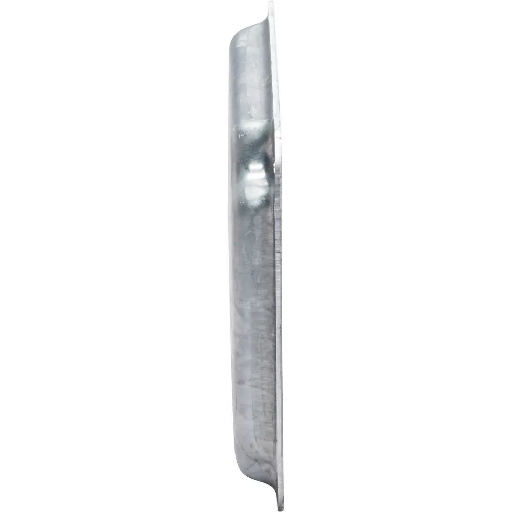 4" Square Industrial Cover w/ Crushed Corners, Single Receptacle