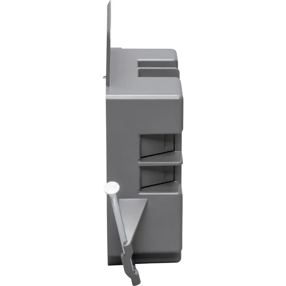 4-Square Non-Metallic Nail-On Box, 18 Cu. In. 3 4-Square Non-Metallic Nail-On Box, 18 Cu. In.