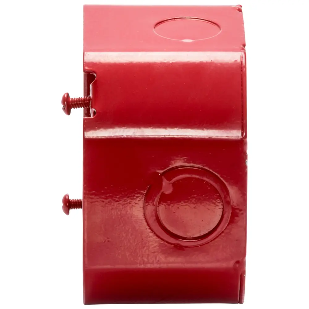4 Square Octagon Box, Red Fire Alarm, 1/2", 3/4" KO's, 2-1/8" Deep 3 4 Square Octagon Box, Red Fire Alarm, 1/2", 3/4" KO's, 2-1/8" Deep
