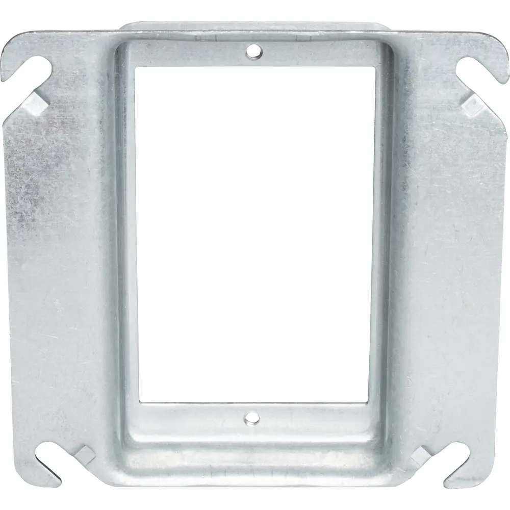 4" Square Single-Gang Device Ring, 5/8" Raised, 4.3 Cu. In.