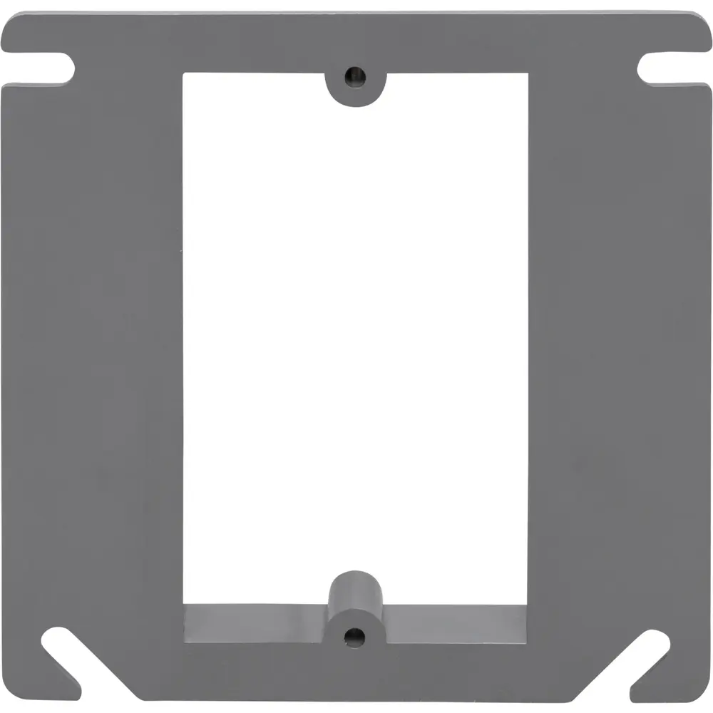 4" x 4" Single-Gang Outlet Box, 1/2" Raised