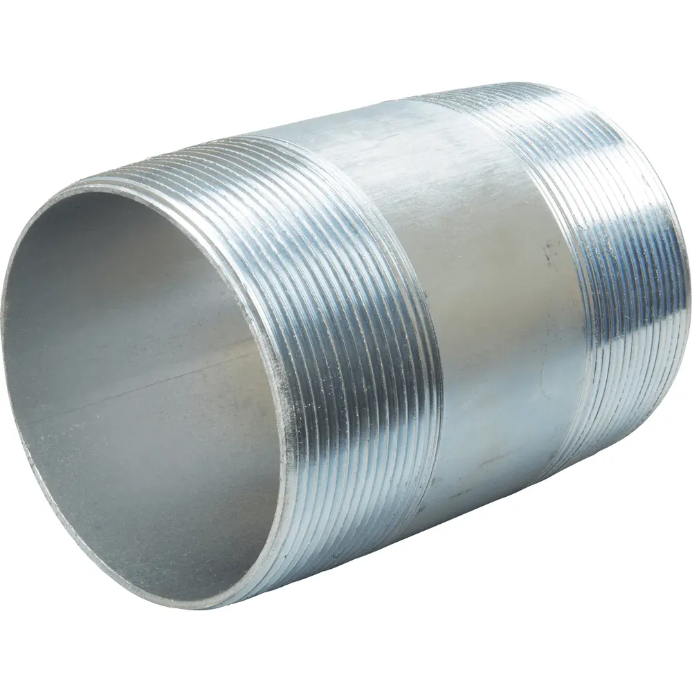 4" x 6" Rigid Nipple, Galvanized Steel 1 4" x 6" Rigid Nipple, Galvanized Steel
