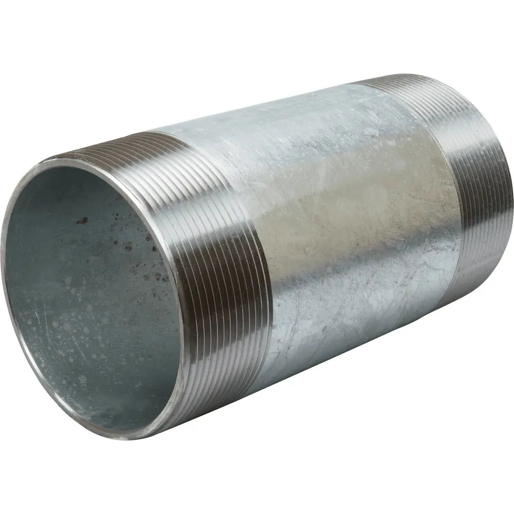 4" x 8" Rigid Nipple, Galvanized Steel 1 4" x 8" Rigid Nipple, Galvanized Steel