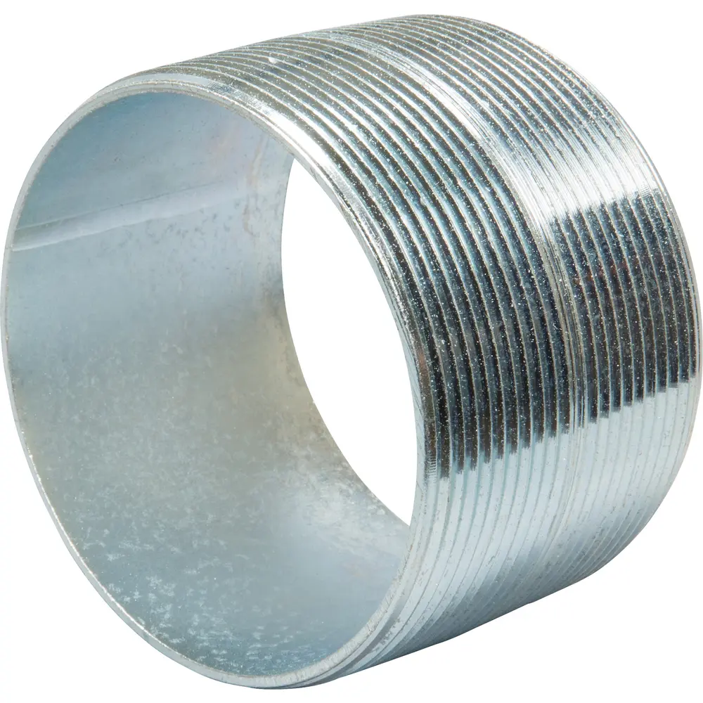 4" x CLOSE Rigid Nipple, Galvanized Steel 1 4" x CLOSE Rigid Nipple, Galvanized Steel