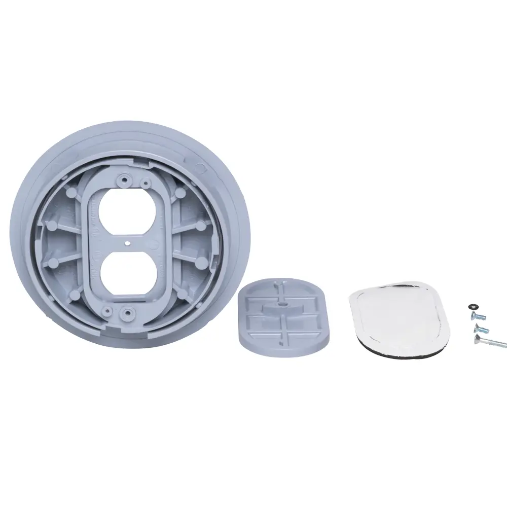 5-1/2" Non-Metallic Duplex Receptacle Cover for Non-Metallic Floor Box