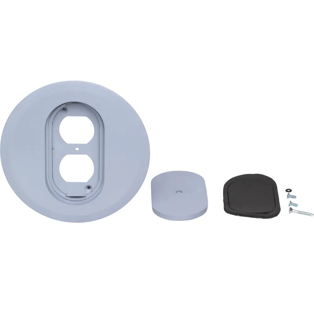 5-1/2" Non-Metallic Duplex Receptacle Cover for Non-Metallic Floor Box