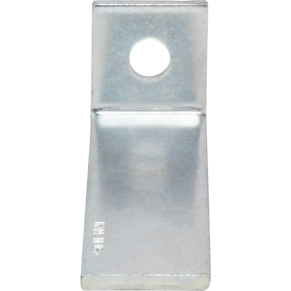 5-7/8" 1-Hole Corner Angle Bracket, Electro-Galvanized 2 5-7/8" 1-Hole Corner Angle Bracket, Electro-Galvanized