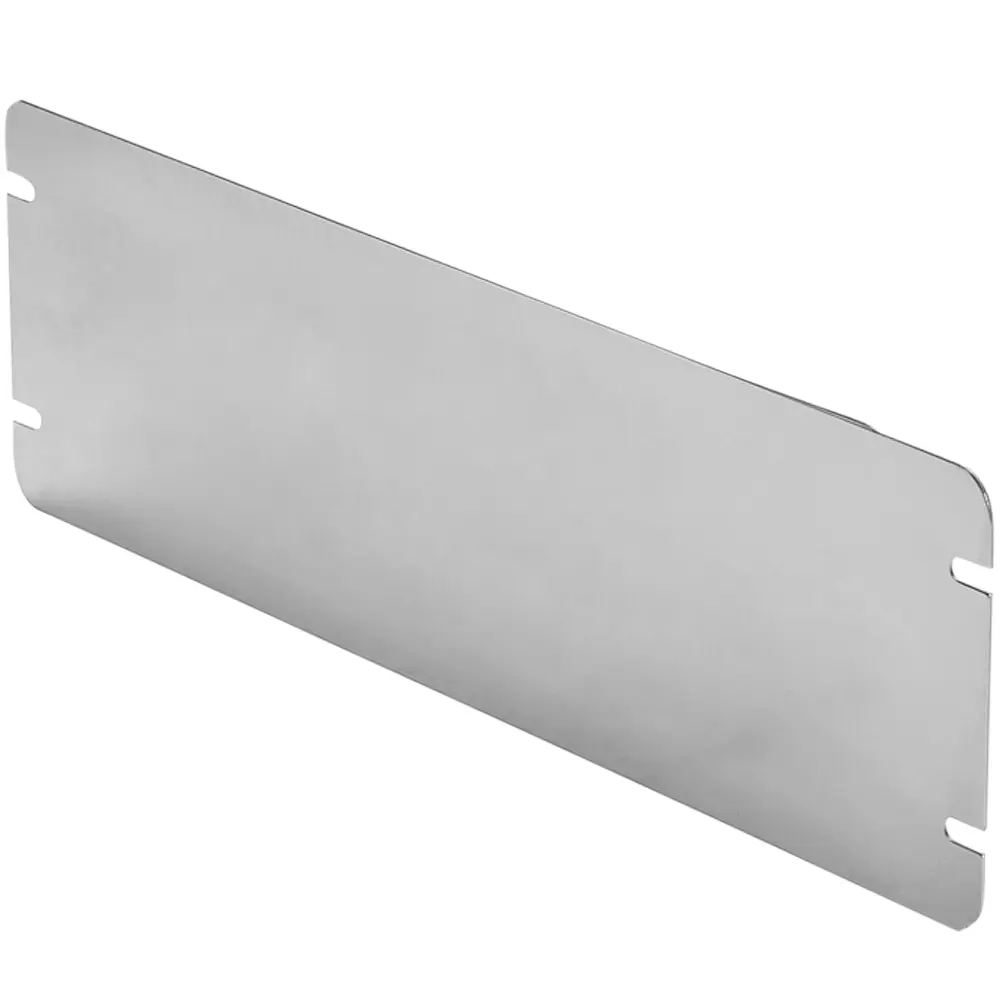 5-Gang Flat Blank Cover, Steel