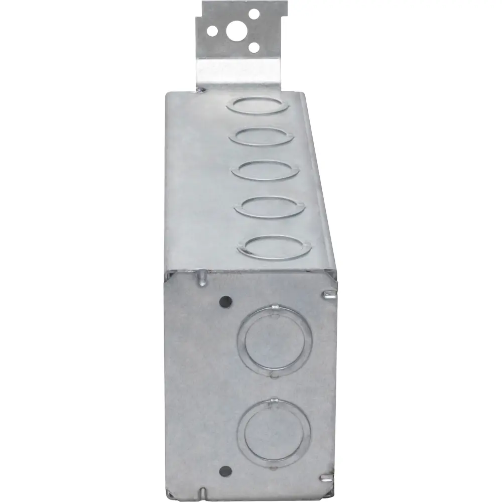 5-Gang Welded Masonry Box w/ Ears, (17) CKO's, 2-1/2" Deep 3 5-Gang Welded Masonry Box w/ Ears, (17) CKO's, 2-1/2" Deep