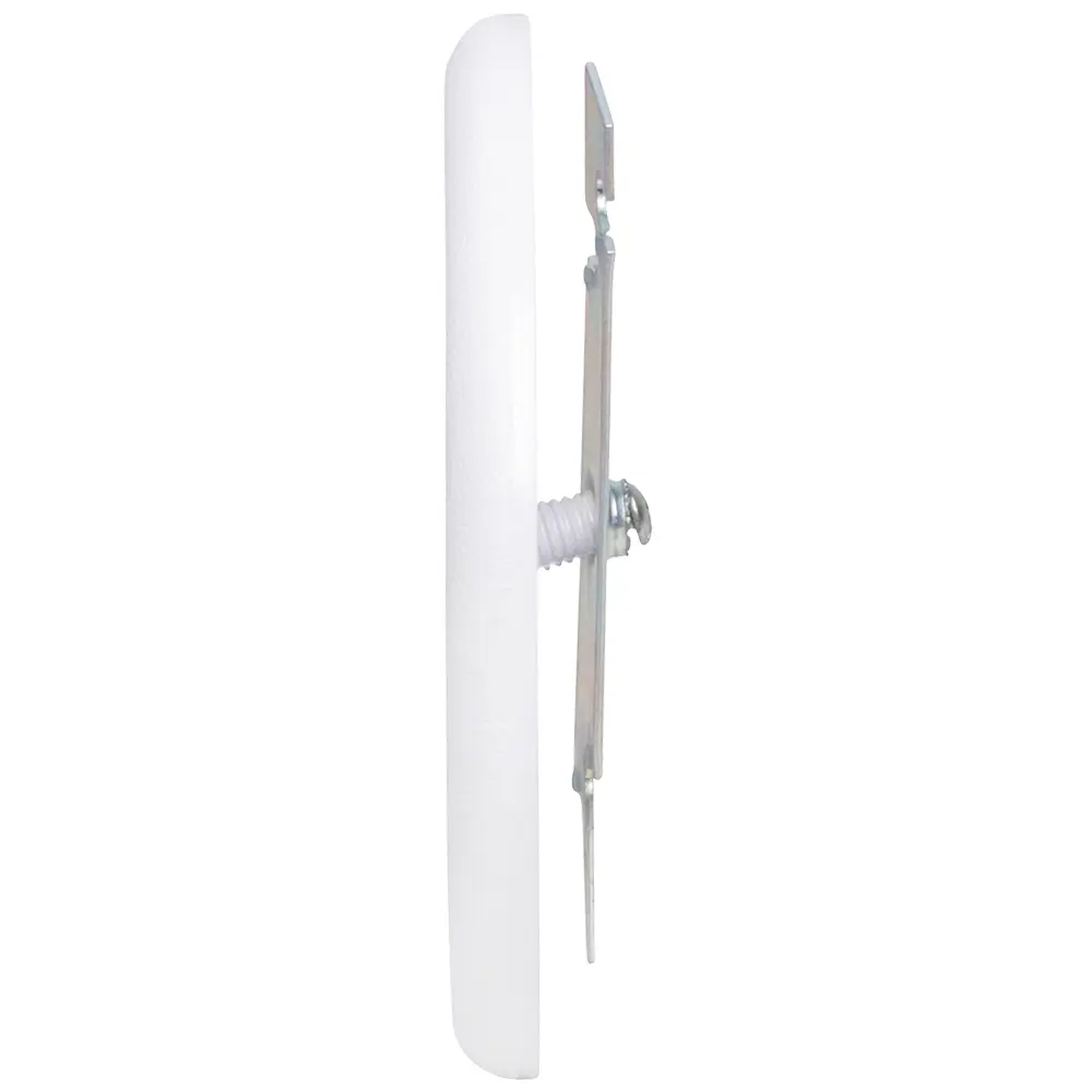 5" Round PVC Ceiling Closure Plate, White 3 5" Round PVC Ceiling Closure Plate, White